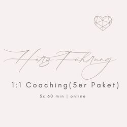 Herzführung Coaching (5er Paket)